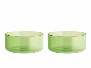 H&H set 2 bowl Daylight verde cm 11,5x5
