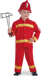 Costume Carnevale Pompiere