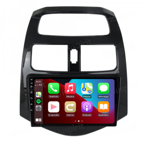 ANDROID autoradio navigatore per Chevrolet Spark 2010-2014 CarPlay Android Auto GPS USB WI-FI Bluetooth 4G LTE