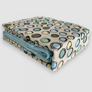 Bassetti geometric Flannel Dotting V1 sheet set