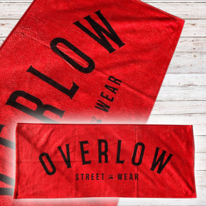 Gym Towel Overlow OVERLOW - Rosso