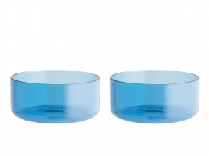 Set 2 bowl Daylight azzurro 11,5x5 cm