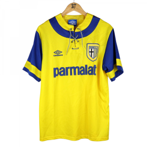 1993-95 Parma Away Shirt Umbro Parmalat M (Top)