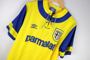 1993-95 Parma Maglia Away Umbro Parmalat M (Top)
