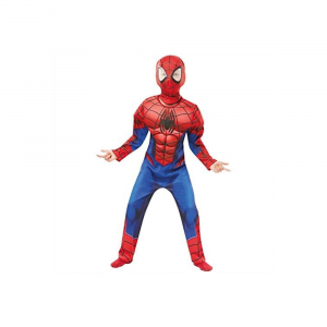 Costume Carnevale Spider-Man con muscoli 3-4 anni