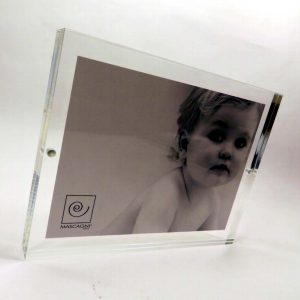 Cornice portafoto magnetica trasparente 10x15