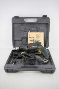 Hammer Drill Electric Bosh Csb 500 Re 500 W 15mm With Case