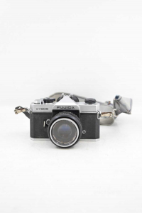 Máquina Fotográfico Fujica St605 Para Ser Probado Caso Objetivo 80-200mm Fabricado Ex Japón