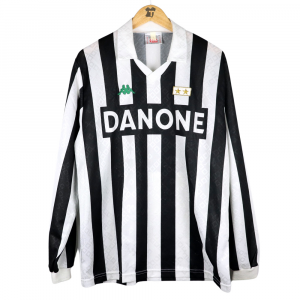 1992-94 Juventus Maglia Kappa Danone Home L 