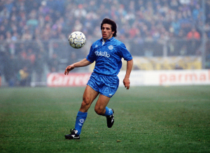 1991-93 Napoli Maglia Umbro Voiello L (Top)