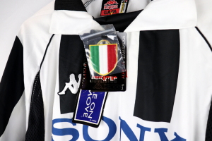 1997-98 Juventus Maglia #9 Inzaghi Kappa Sony MiniDisc XL Nuova