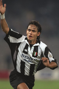 1997-98 Juventus Maglia #9 Inzaghi Kappa Sony MiniDisc XL Nuova