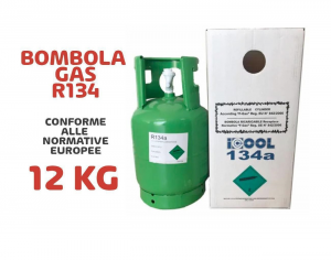 Gas Aria Condizionata Da 12Kg R134a Conforme SPEDITO IN 7 GG