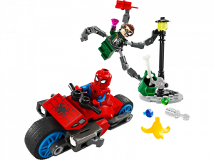 Lego Marvel 76275 Inseguimento Sulla Moto: Spider-Man Vs. Doc Ock