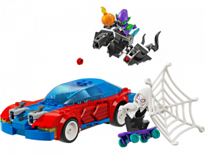 Lego Marvel 76279 Auto Da Corsa Spiderman E Venom Goblin 