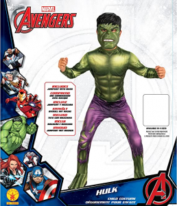 Rubies Costume Carnevale Hulk per Bambini M 702025-M