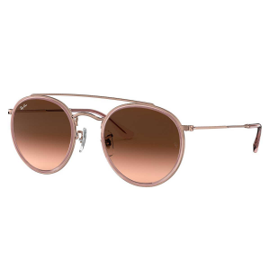 Ray-Ban Runde Double Bridge Sonnenbrille RB3647N 9069A5