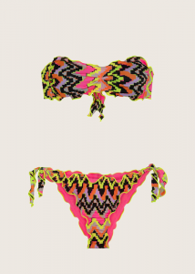 Bikini fascia e slip nodi brasiliano regolabile Frou Frou Ethos Effek 