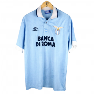 1994-95 Lazio Shirt Umbro Banca di Roma L (Top)