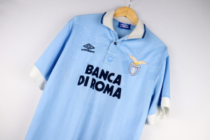 1994-95 Lazio Maglia Umbro Banca di Roma L (Top)
