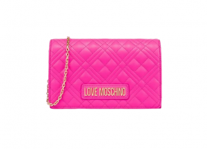 BUSTA LOVE MOSCHINO CLUTCH SMART TRAPUNTATA JC4079PP1ILA0 615 FUCSIA