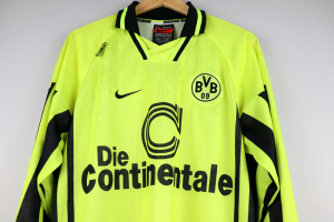 1996-97 Borussia Dortmund Maglia Nike Continentale M (Top)