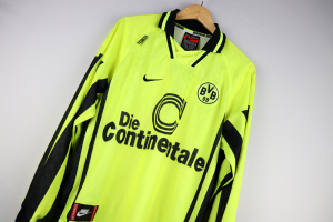 1996-97 Borussia Dortmund Maglia Nike Continentale M (Top)