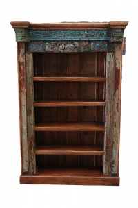 Libreria in legno di teak recycle frame antique door  #VI77