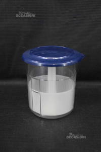 Container Tupperware Per Appetizers In Plastic Cap Blue