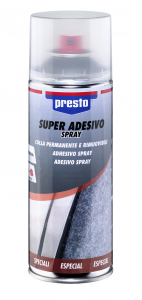 SUPER ADESIVO SPRAY - Colla permanente rimuovibile 400 ml