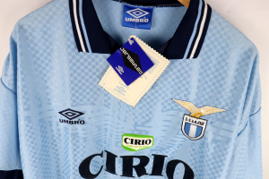 1996-97 Lazio Maglia Umbro Cirio Home L  Nuova