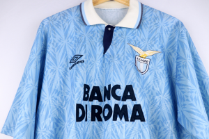 1992-93 Lazio Maglia Umbro Home XL (Top)