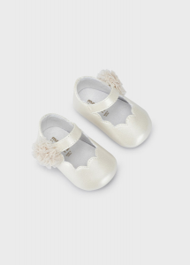 Scarpe fiore neonata