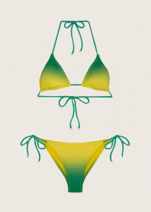 Bikini Triangolo e Slip Brasiliano Regolabile Visionary Dose Effek