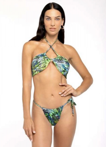 Bikini Fascia e slip brasiliano regolabile Bird Of Paradise 4giveness