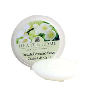 Heart & Home Cialda in cera di soia Fresia & Gelsomino bianco 26g
