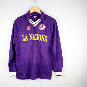 1990-91 Fiorentina Maglia ABM La Nazione M (Top)
