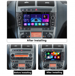 ANDROID autoradio navigatore per Fiat Grande Punto 2006-2011 CarPlay Android Auto GPS USB WI-FI Bluetooth 4G LTE