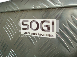 Baule portautensili SOGI BLE-77 porta attrezzi cassone pick-up in alluminio