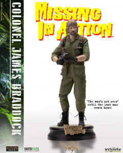 *PREORDER* Missing In Action: COLONEL JAMES BRADDOCK 1/6 by Infinite Statue