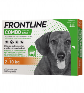 Frontline - Combo - Da 2 a 10 kg - 3 pipette - SCAD. 08/24