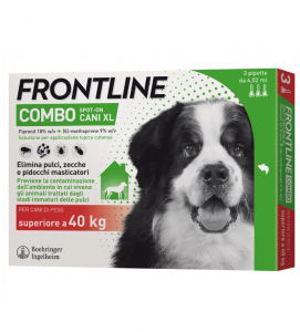 Frontline - Combo  - Da 40 a 60 kg - 3 pipette - SCAD. 09/24
