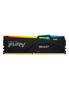 MEMORIA DDR5 32 GB FURY BEAST RGB PC5200 MHZ (1X32) (KF552C40BBA-32)