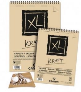 Notes KRAFT XL A5 40FF spiralato