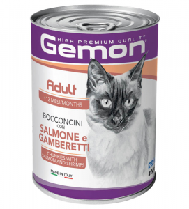 Gemon Cat - Bocconi - 415g x 24 lattine