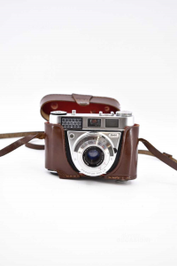 Machine Photographic Kodak Retinette 1b With Case Leather