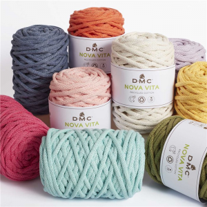 NOVA VITA 12 - eco vita COTONE RECYCLE MACRAME' DMC ART.384 250gr