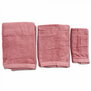 Set 3 pezzi asciugamani 500 gr melodie rosa