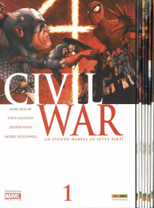 CIVIL WAR Serie Completa 7 numeri by Panini