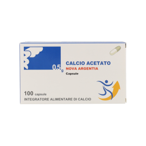 CALCIO ACETATO 0,5G - 100CPS